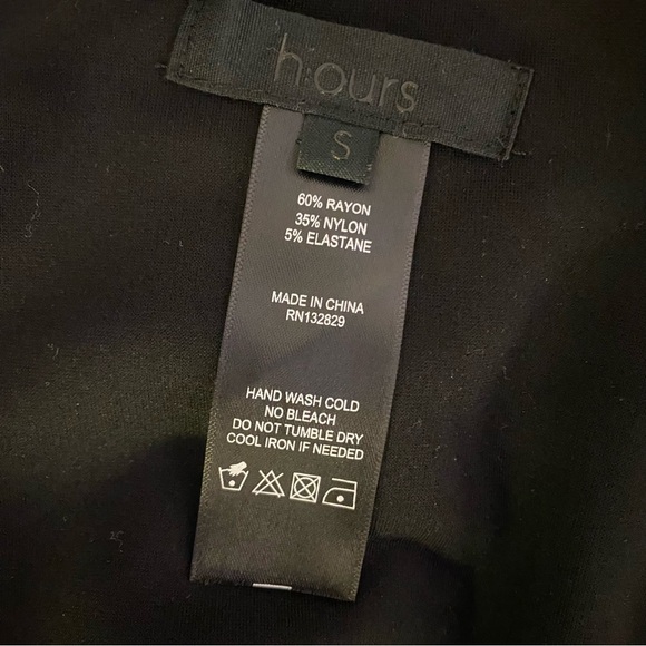 H:OURS Pagne Midi Dress S EUC - Picture 3 of 6